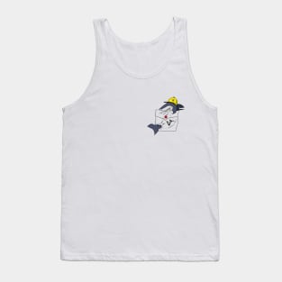 Shark in your pocket Tank Top